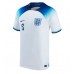 Günstige England John Stones #5 Heim Fussballtrikot WM 2022 Kurzarm